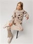 Костюм вязаный детский Amarobaby SUIT, цвет бежевый AB-OD24-S11/03-116