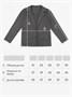 Пиджак трикотажный детский Amarobaby Study Learn, серый AB-OD24-SL3001/11-128