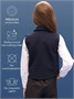 Жилет трикотажный детский Amarobaby Study Smart, синий AB-OD24-SS10/20-128