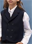 Жилет трикотажный детский Amarobaby Study Smart, синий AB-OD24-SS10/20-128