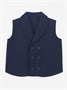 Жилет трикотажный детский Amarobaby Study Smart, синий AB-OD24-SS10/20-128