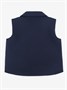 Жилет трикотажный детский Amarobaby Study Smart, синий AB-OD24-SS10/20-128