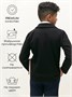 Пиджак трикотажный детский Amarobaby Study Learn, черный AB-OD24-SL3001/09-128