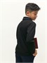 Пиджак трикотажный детский Amarobaby Study Learn, черный AB-OD24-SL3001/09-128