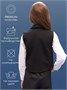 Жилет трикотажный детский Amarobaby Study Smart, черный AB-OD24-SS10/09-128