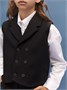 Жилет трикотажный детский Amarobaby Study Smart, черный AB-OD24-SS10/09-128
