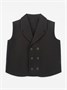 Жилет трикотажный детский Amarobaby Study Smart, черный AB-OD24-SS10/09-128