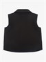 Жилет трикотажный детский Amarobaby Study Smart, черный AB-OD24-SS10/09-128