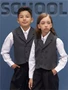 Жилет трикотажный детский Amarobaby Study Smart, серый AB-OD24-SS10/11-128