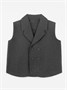 Жилет трикотажный детский Amarobaby Study Smart, серый AB-OD24-SS10/11-128
