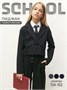 Пиджак трикотажный укороченный для девочки Amarobaby Study Short, черный AB-OD24-SS3002/09-134
