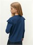 Лонгслив детский с рюшами на рукавах Amarobaby Ruffle, цвет синий AB-OD24-R44/20-122