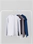 Лонгслив детский с рюшами на рукавах Amarobaby Ruffle, цвет синий AB-OD24-R44/20-122