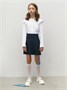 Лонгслив детский с рюшами на рукавах Amarobaby Ruffle, цвет белый AB-OD24-R44/00-122