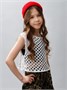 Жилет вязаный сетка детский Amarobaby MESH, цвет белый AB-OD24-KNIT10M/00-128