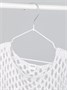 Жилет вязаный сетка детский Amarobaby MESH, цвет белый AB-OD24-KNIT10M/00-128
