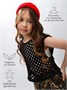 Жилет вязаный сетка детский Amarobaby MESH, цвет черный AB-OD24-KNIT10M/09-128
