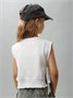 Жилет вязаный детский Amarobaby BOW, цвет белый AB-OD24-KNIT10B/00-128