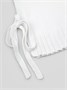 Жилет вязаный детский Amarobaby BOW, цвет белый AB-OD24-KNIT10B/00-128