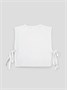 Жилет вязаный детский Amarobaby BOW, цвет белый AB-OD24-KNIT10B/00-128