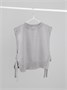 Жилет вязаный детский Amarobaby BOW, цвет серый AB-OD24-KNIT10B/11-128