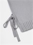Жилет вязаный детский Amarobaby BOW, цвет серый AB-OD24-KNIT10B/11-128