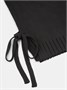 Жилет вязаный детский Amarobaby BOW, цвет черный AB-OD24-KNIT10B/09-128