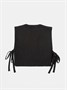 Жилет вязаный детский Amarobaby BOW, цвет черный AB-OD24-KNIT10B/09-128