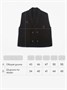 Жилет Amarobaby Pure Love School Vest, вязаный, черный AB-OD24-PLSV1001/09-128
