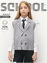 Жилет Amarobaby Pure Love School Vest, вязаный, серый AB-OD24-PLSV1001/11-128