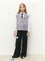 Жилет Amarobaby Pure Love School Vest, вязаный, серый AB-OD24-PLSV1001/11-128