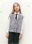 Жилет Amarobaby Pure Love School Vest, вязаный, серый AB-OD24-PLSV1001/11-128
