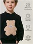 Костюм детский с принтом мишки Amarobaby TEDDY, цвет черный AB-OD24-T11/09-98