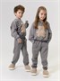 Костюм детский с принтом мишки Amarobaby TEDDY, цвет серый AB-OD24-T11/11-98
