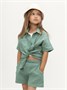 Костюм детский муслиновый Amarobaby EASY, цвет мятный AB-OD24-E2201/32-104