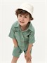 Костюм детский муслиновый Amarobaby EASY, цвет мятный AB-OD24-E2201/32-104