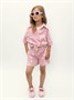 Костюм детский муслиновый Amarobaby EASY, цвет розовый AB-OD24-E2201/06-104