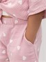 Костюм детский муслиновый Amarobaby EASY, цвет розовый AB-OD24-E2201/06-104