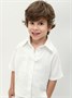 Костюм детский муслиновый Amarobaby EASY, цвет белый AB-OD24-E2201/00-104