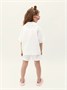 Костюм детский муслиновый Amarobaby EASY, цвет белый AB-OD24-E2201/00-104