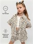 Костюм детский муслиновый Amarobaby EASY, цвет леопард AB-OD24-E2201/23-104