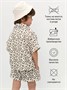 Костюм детский муслиновый Amarobaby EASY, цвет леопард AB-OD24-E2201/23-104