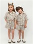 Костюм детский муслиновый Amarobaby EASY, цвет леопард AB-OD24-E2201/23-104