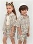 Костюм детский муслиновый Amarobaby EASY, цвет леопард AB-OD24-E2201/23-104
