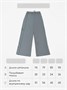 Брюки детские вельветовые с разрезом Amarobaby WIDE, цвет серо-голубой AB-OD23-W6/44-122