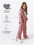 Брюки детские вельветовые с разрезом Amarobaby WIDE, цвет розовый AB-OD23-W6/06-122