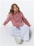 Рубашка детская вельветовая Amarobaby VELVET, цвет розовый AB-OD23-V33/06-122