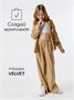 Брюки детские вельветовые с разрезом Amarobaby WIDE, цвет бежевый AB-OD23-W6/03-122