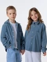 Рубашка детская вельветовая Amarobaby VELVET, цвет голубой AB-OD23-V33/19-122