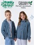 Рубашка детская вельветовая Amarobaby VELVET, цвет голубой AB-OD23-V33/19-122